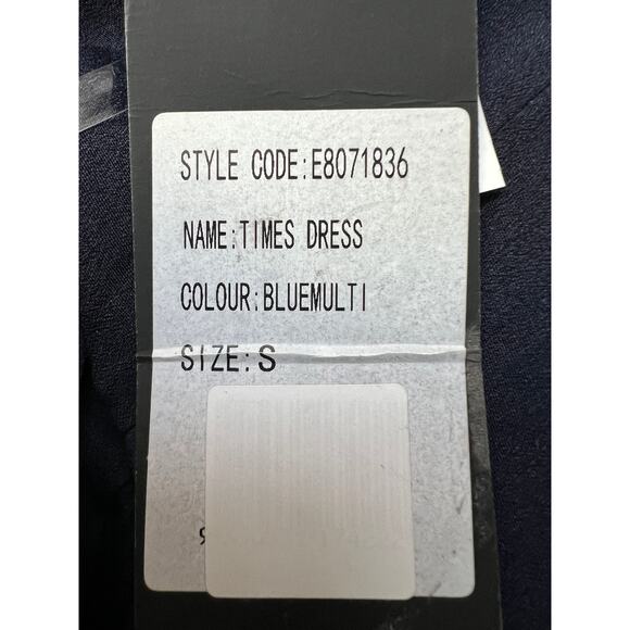 ELLIATT WOMENS SMALL TIMES FLORAL CROCHET STRAPLESS MIDI PARTY DRESS BLUE NEW - Picture 12 of 16